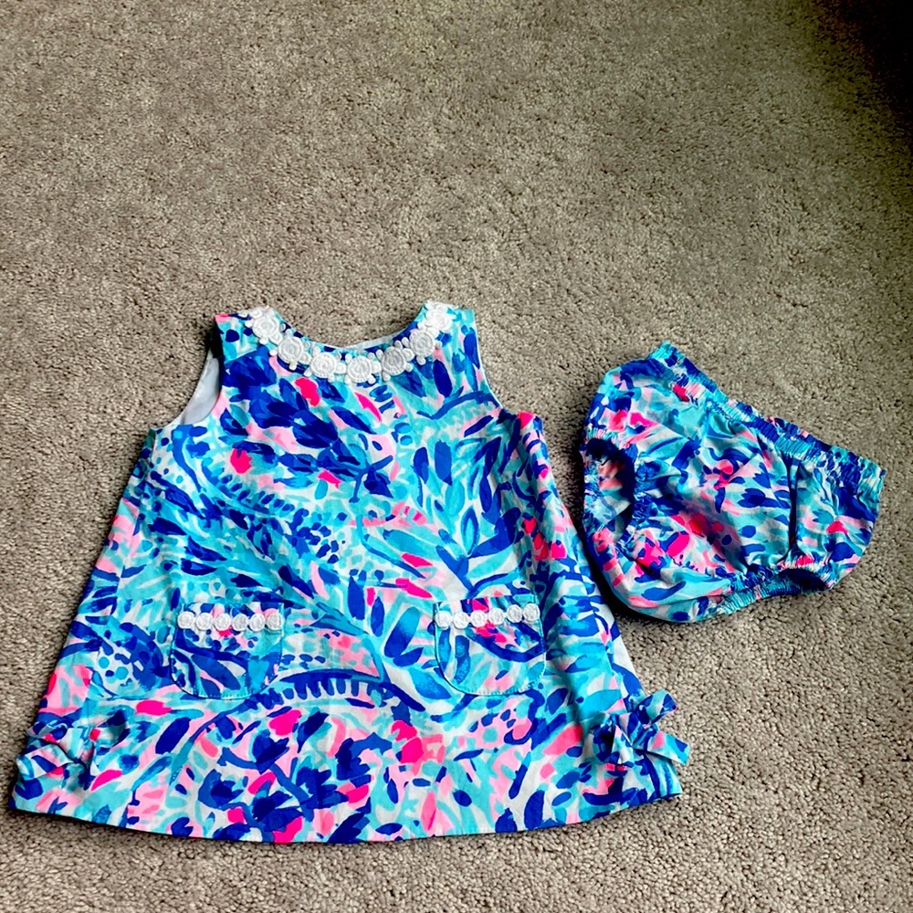Lilly Pulitzer Baby shift dress 12-18 months